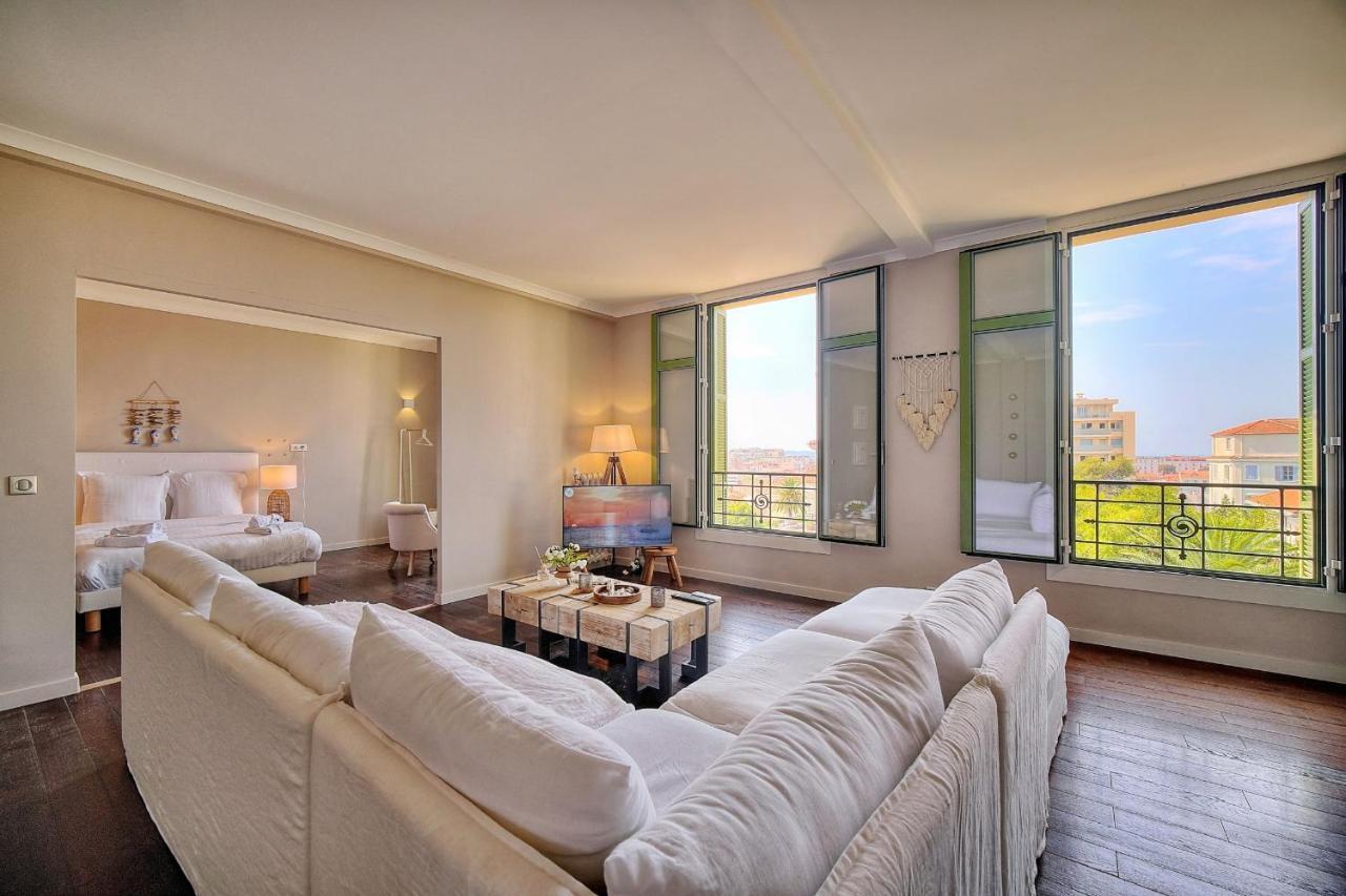Immogroom - Large Apartment - Parking - Air Conditioning - Sea View - Wifi Cannes Esterno foto